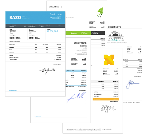 Generate Credit Note Against Invoice Online