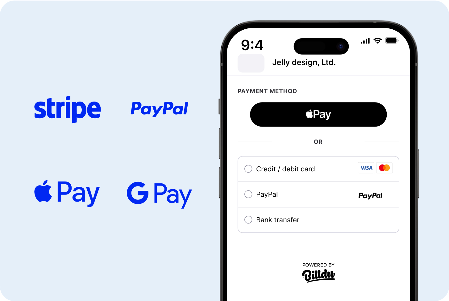 Invoice Billdu Webnode